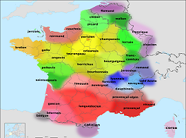 карта Франции